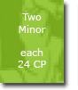 Zwei Minor je 24 LP